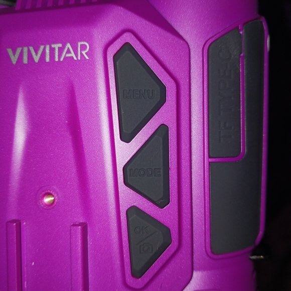 Vivitar Digital Camera Binoculars with Night Vision (Purple) - Picture 5 of 8